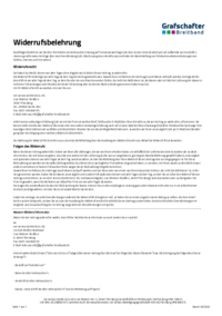 Widerrufsbelehrung