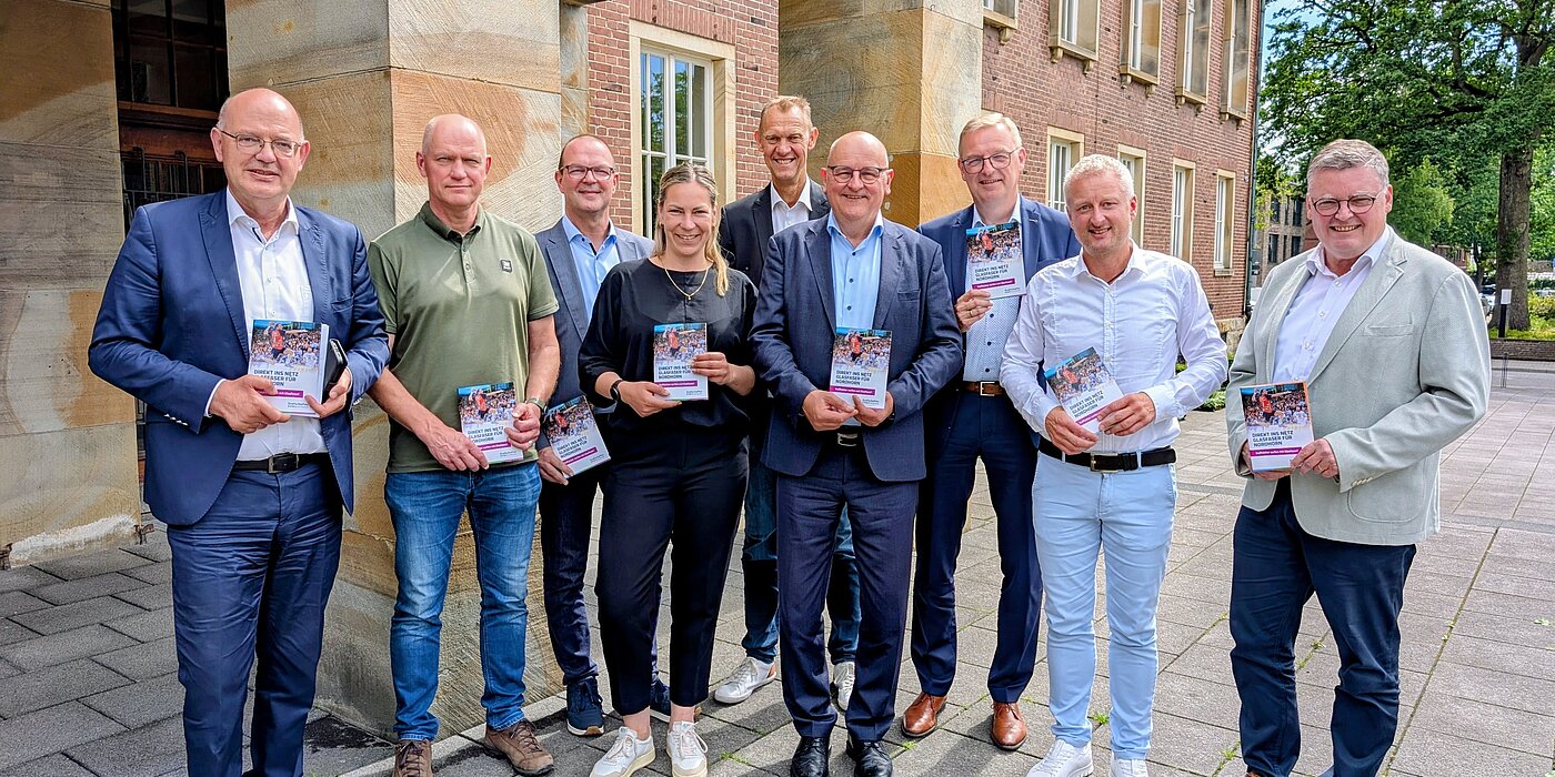 Fototermin im Freien in Nordhorn